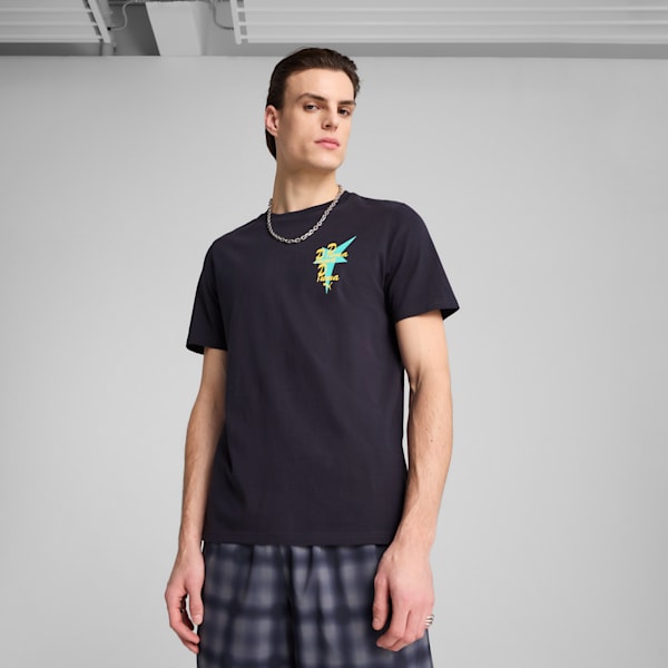 Мужская графическая футболка Road To Unity Puma, синий
Мужская графическая футболка Road To Unity Puma, синий