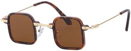 2027 Модные панк-солнцезащитные очки маленького квадратного размера для женщин, винтажные солнцезащитные очки в стиле стимпанк для мужчин и хип-хоп для женщин MTZJH, Demi Brown
2027 Модные панк-солнцезащитные очки маленького квадратного размера для женщин, винтажные солнцезащитные очки в стиле стимпанк для мужчин и хип-хоп для женщин MTZJH, Demi Brown