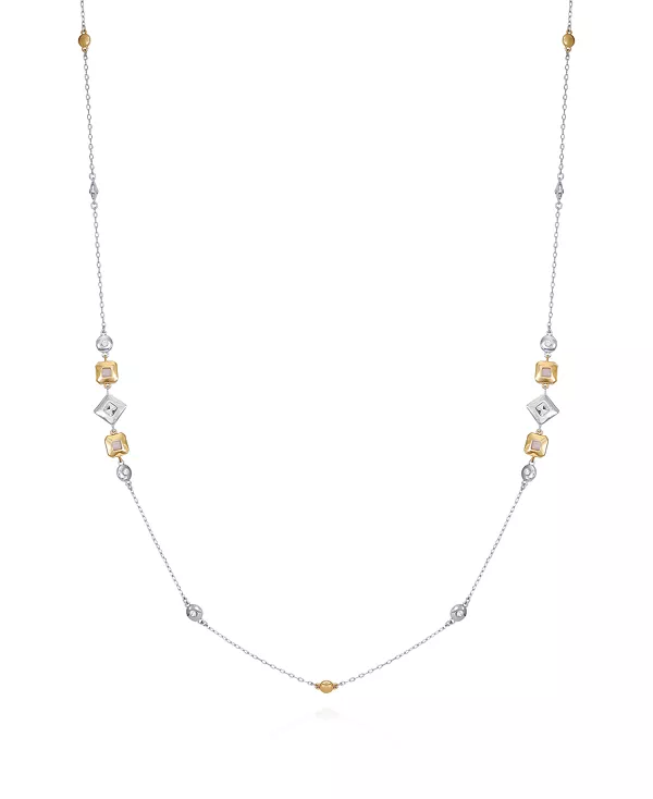 Длинное ожерелье с подвесками из прозрачного стекла серебристого оттенка T Tahari, silver
Длинное ожерелье с подвесками из прозрачного стекла серебристого оттенка T Tahari, silver