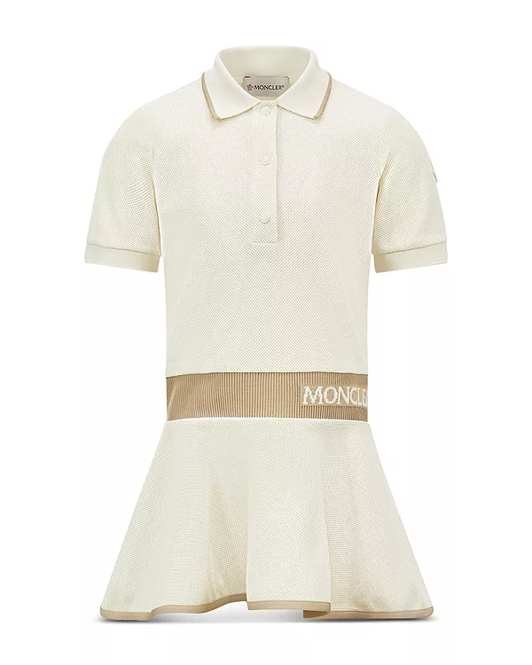 Платье-Поло из пике для девочек - для детей постарше Moncler, белый
Платье-Поло из пике для девочек - для детей постарше Moncler, белый