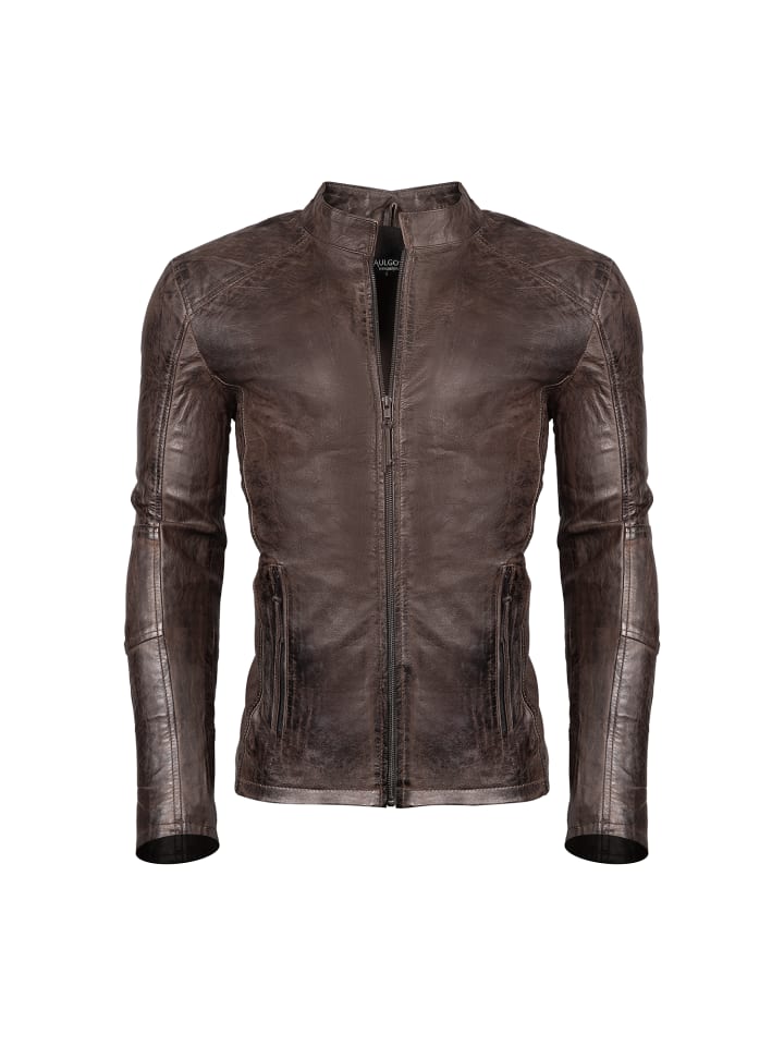 Кожаная куртка PAULGOS, коричневый
Кожаная куртка PAULGOS, коричневый