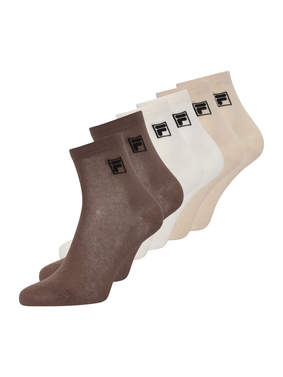 Носки FILA, бежевый/коричневый/белый
Носки FILA, бежевый/коричневый/белый