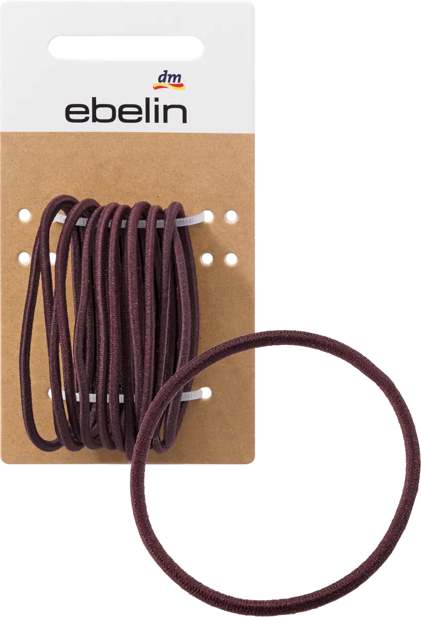 Резинки для волос тонкие коричневые 12 шт. ebelin
Резинки для волос тонкие коричневые 12 шт. ebelin
