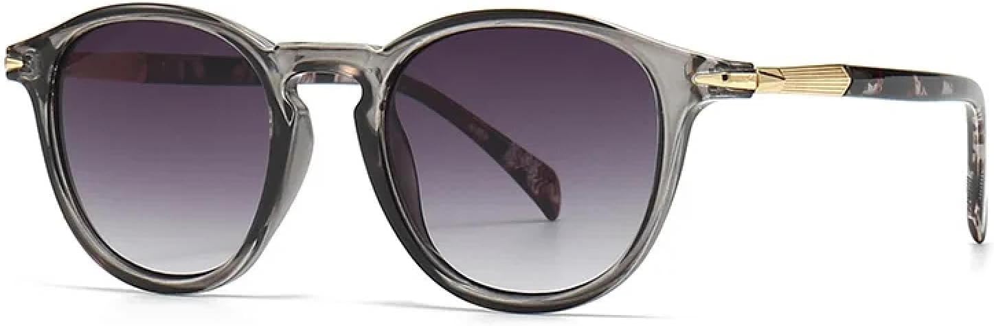 Классические роскошные круглые солнцезащитные очки для женщин и мужчин, модные винтажные очки в стиле стимпанк, сексуальные женские очки с заклепками для вождения TVTBBVV, Gray Gray
Классические роскошные круглые солнцезащитные очки для женщин и мужчин, модные винтажные очки в стиле стимпанк, сексуальные женские очки с заклепками для вождения TVTBBVV, Gray Gray