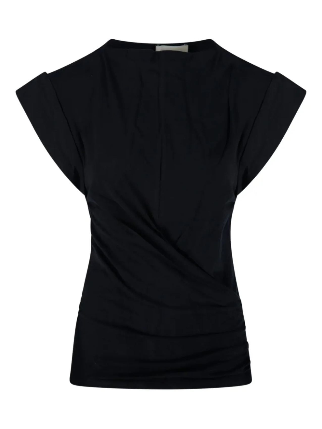 MARANT ÉTOILE Maisan драпированный топ с короткими рукавами, черный
MARANT ÉTOILE Maisan драпированный топ с короткими рукавами, черный