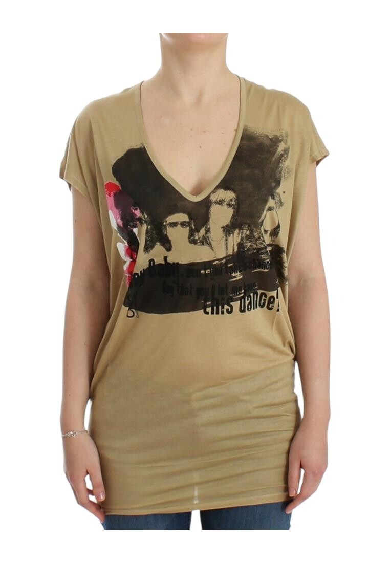 Футболка с мотивным принтом Costume National, бежевый
Футболка с мотивным принтом Costume National, бежевый