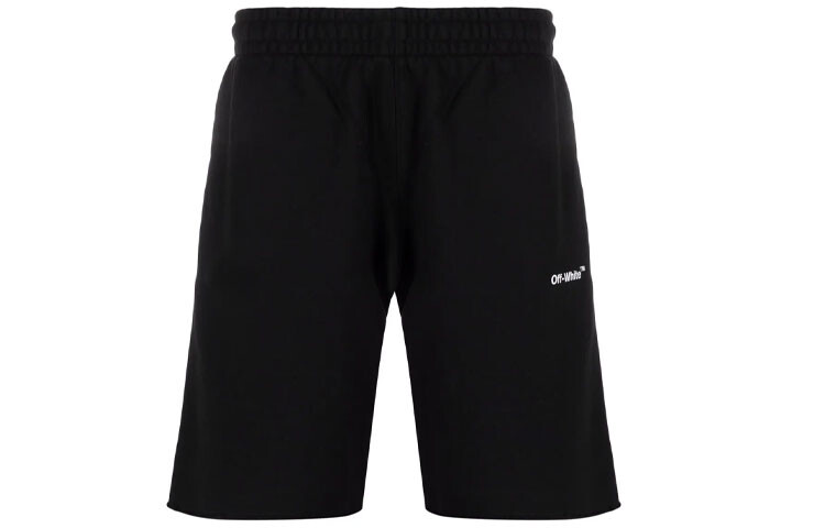 Шорты мужские Off-White Caravaggio Diag, черный 
Шорты мужские Off-White Caravaggio Diag, черный