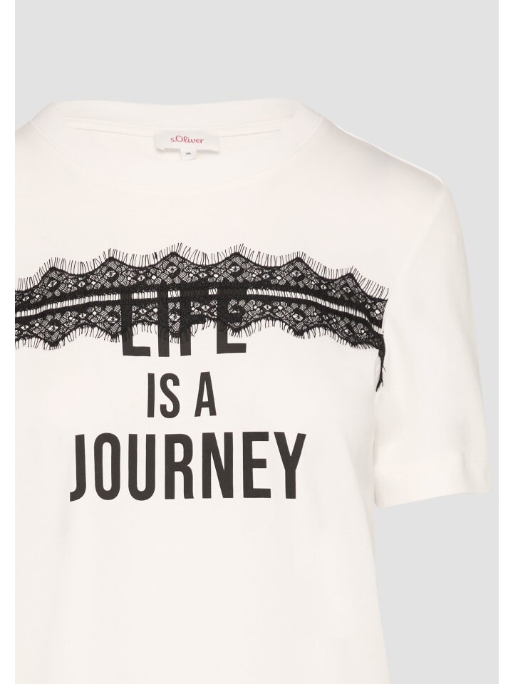 Футболка s.Oliver T-Shirt kurzarm, кремовый
Футболка s.Oliver T-Shirt kurzarm, кремовый