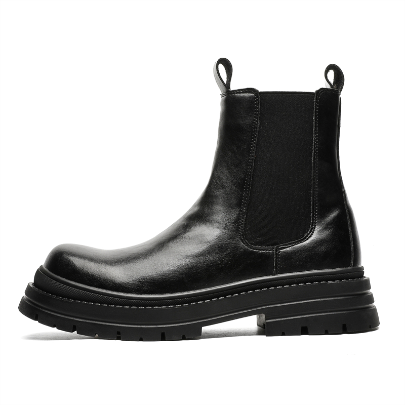 WEISHIBANGWEI Короткие мужские ботинки челси, черные
WEISHIBANGWEI Короткие мужские ботинки челси, черные
