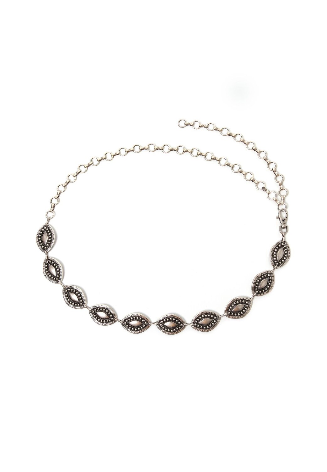 Ремень-цепочка Enrica Сделано в Италии Collezione alessandro, цвет Altsilber
Ремень-цепочка Enrica Сделано в Италии Collezione alessandro, цвет Altsilber