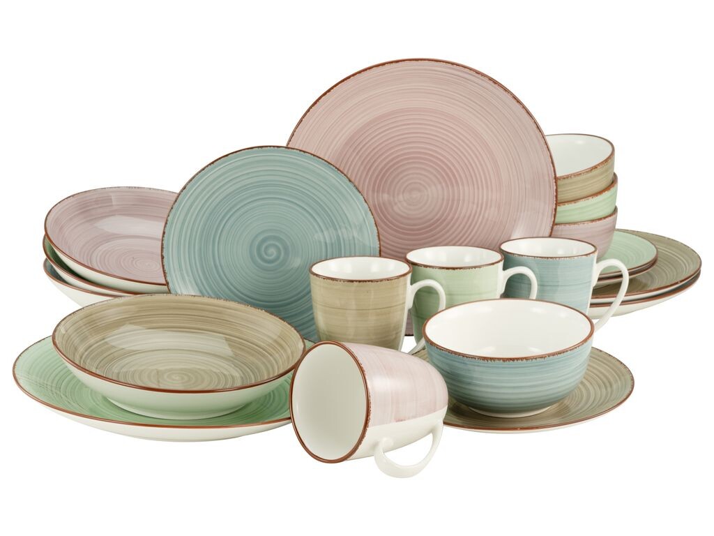 CreaTable, 22583, Samba Colorful, комбинированный сервиз, 20 предметов, фарфор, мультиколор
CreaTable, 22583, Samba Colorful, комбинированный сервиз, 20 предметов, фарфор, мультиколор