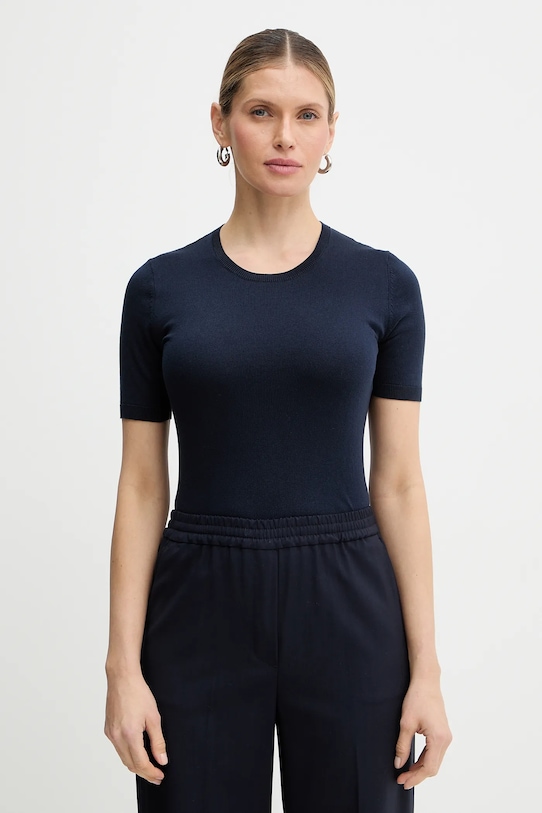 Шелковый свитер gabarra Weekend Max Mara, темно-синий
Шелковый свитер gabarra Weekend Max Mara, темно-синий