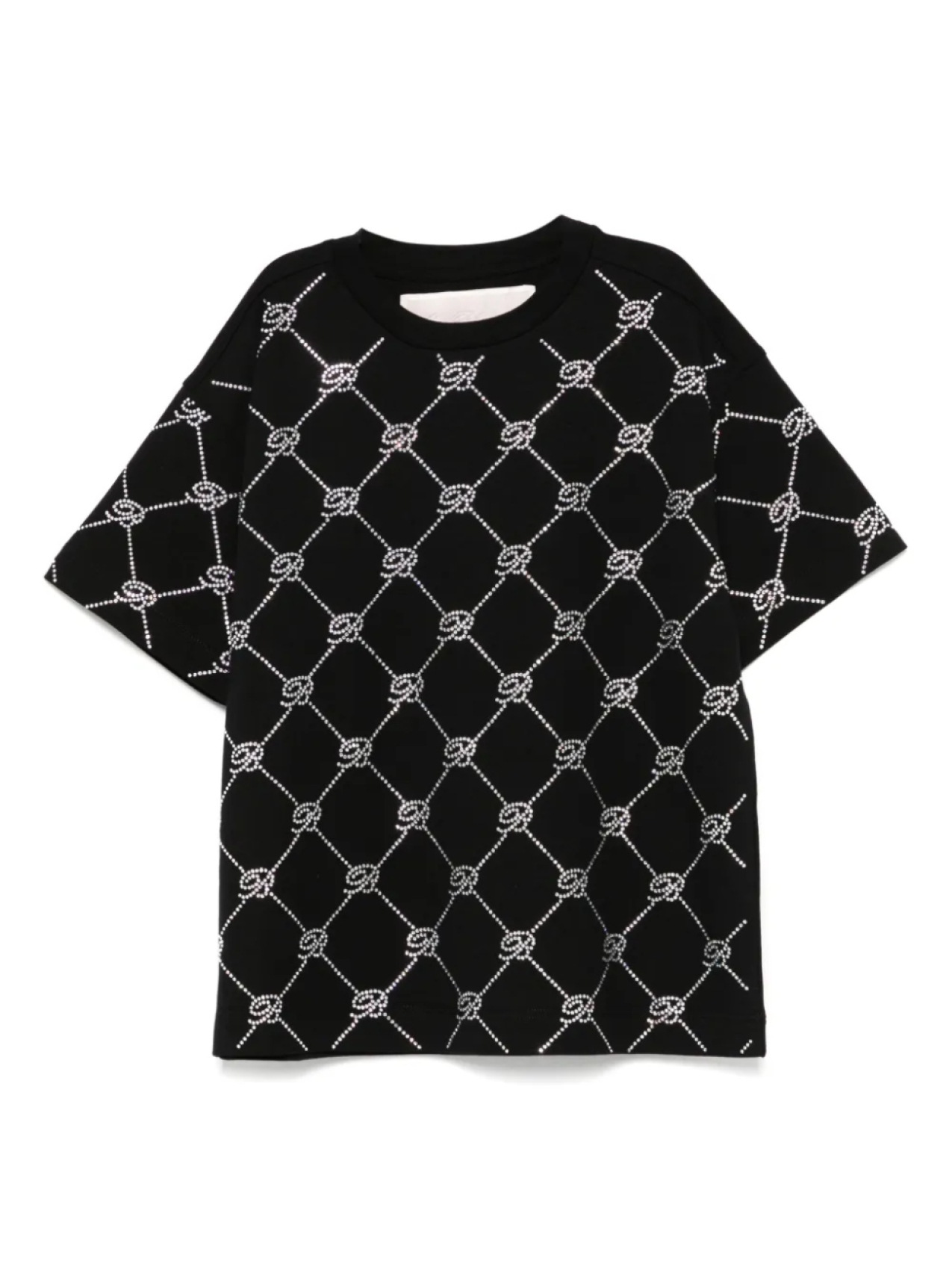 Футболка с логотипом Crystal Miss Blumarine, черный
Футболка с логотипом Crystal Miss Blumarine, черный