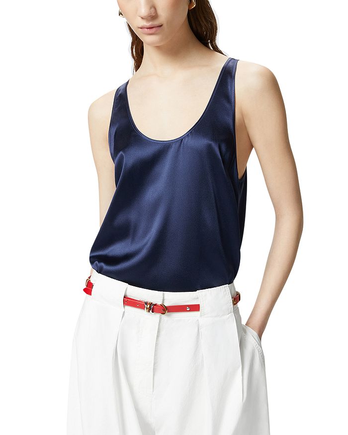 Безумная сатиновая майка Canottiera PINKO, синий
Безумная сатиновая майка Canottiera PINKO, синий