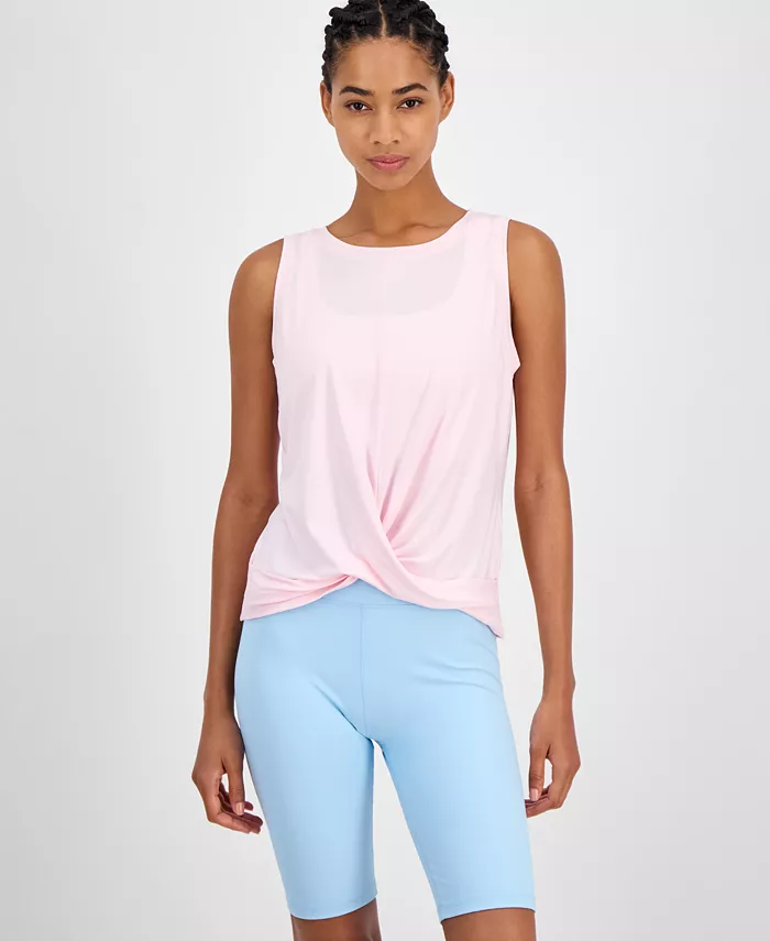 Женская майка с перекручивающимся лифом ID Ideology, розовый 
Женская майка с перекручивающимся лифом ID Ideology, розовый