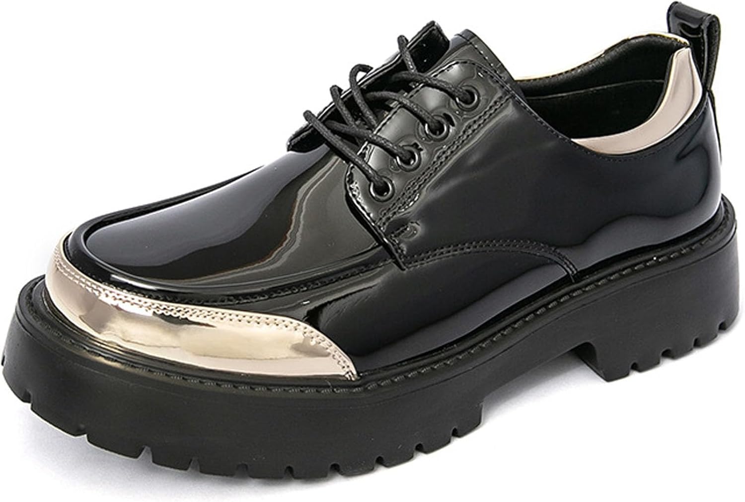 Мужские оксфорды из лакированной кожи с нескользящей подошвой Azagneem, черный
Мужские оксфорды из лакированной кожи с нескользящей подошвой Azagneem, черный