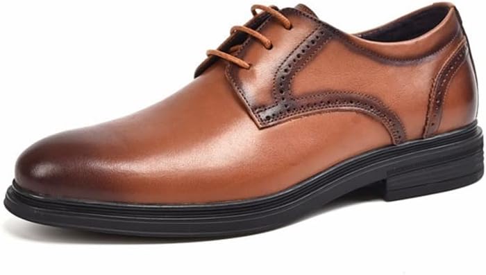 Мужские туфли GOMMER Oxford на шнуровке с закругленным носком из кожи, каблук, противоскользящая резиновая подошва, подходят для вечеринок и различных случаев. (Цвет: коричневый, Размер: 6.5)
Мужские туфли GOMMER Oxford на шнуровке с закругленным носком из кожи, каблук, противоскользящая резиновая подошва, подходят для вечеринок и различных случаев. (Цвет: коричневый, Размер: 6.5)