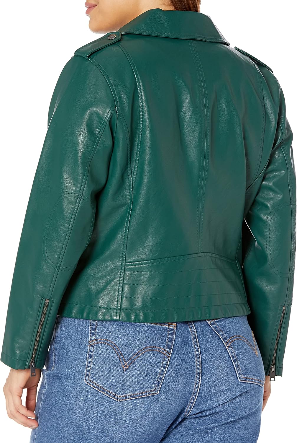 Женская куртка-косуха Levi's классическая кожаная, зеленый
Женская куртка-косуха Levi's классическая кожаная, зеленый