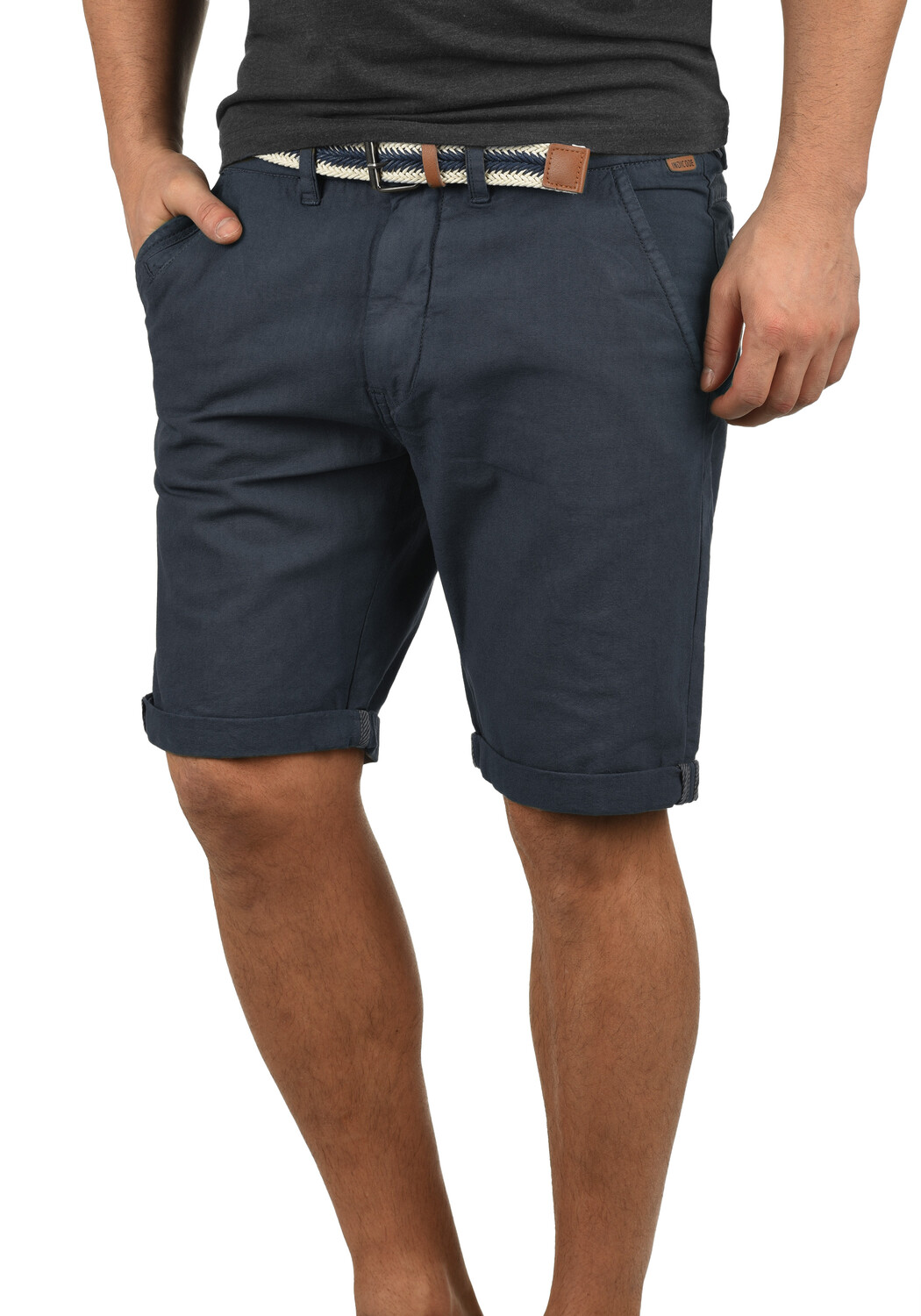 Тканевые шорты INDICODE Chino, синий
Тканевые шорты INDICODE Chino, синий