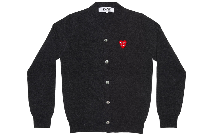 Свитер мужской серый CDG Play
Свитер мужской серый CDG Play