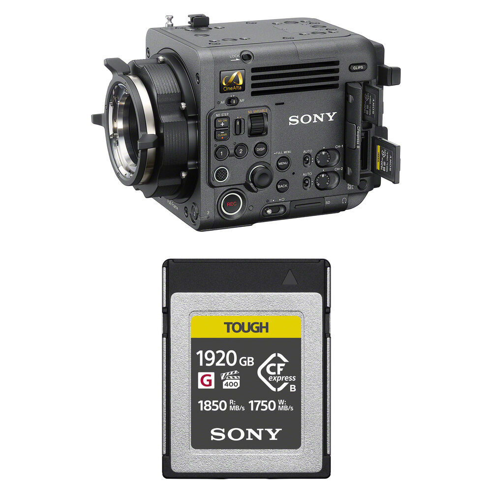 Кинокамера Sony BURANO 8K Digital Cinema Camera Kit with 1920GB CFexpress
Кинокамера Sony BURANO 8K Digital Cinema Camera Kit with 1920GB CFexpress