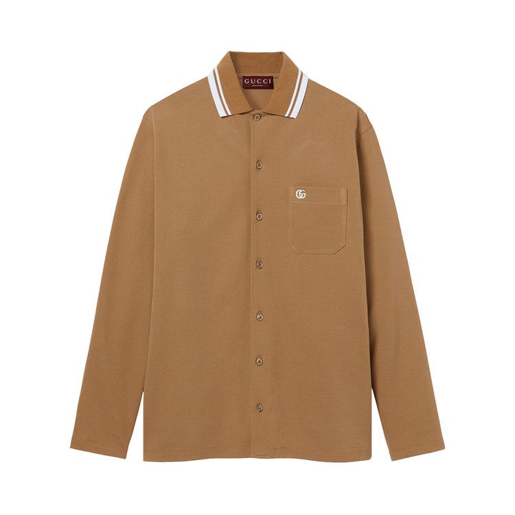 Поло Gucci Long-Sleeve Polo, Teak
Поло Gucci Long-Sleeve Polo, Teak