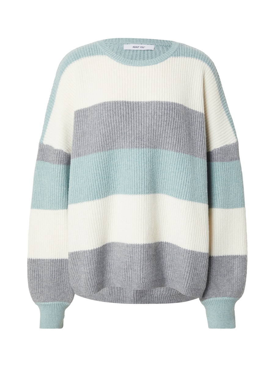 Большой свитер ABOUT YOU Mina, Mottled Grey/Mint/Wool White
Большой свитер ABOUT YOU Mina, Mottled Grey/Mint/Wool White
