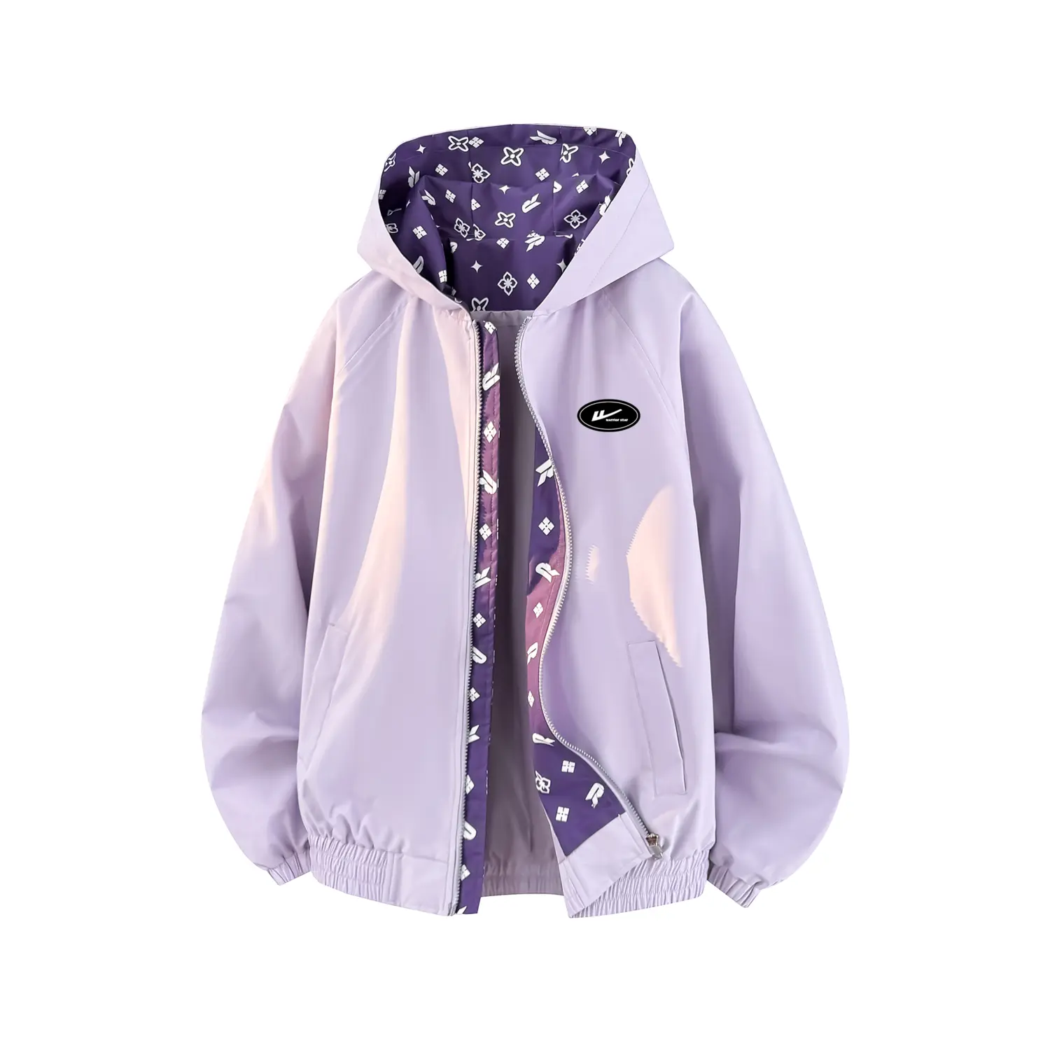 Куртка Cloud Sail Collection с капюшоном, утепленная, для женщин WARRIOR, розовый фиолетовый (diy badge)
Куртка Cloud Sail Collection с капюшоном, утепленная, для женщин WARRIOR, розовый фиолетовый (diy badge)