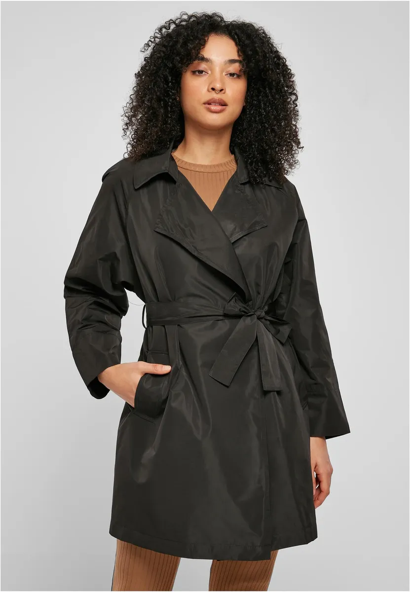 Куртка всепогодная URBAN CLASSICS " Urban Classics Women's Crinkle Nylon Minimal Trench Coat" (1 шт.), без капюшона, черный
Куртка всепогодная URBAN CLASSICS " Urban Classics Women's Crinkle Nylon Minimal Trench Coat" (1 шт.), без капюшона, черный