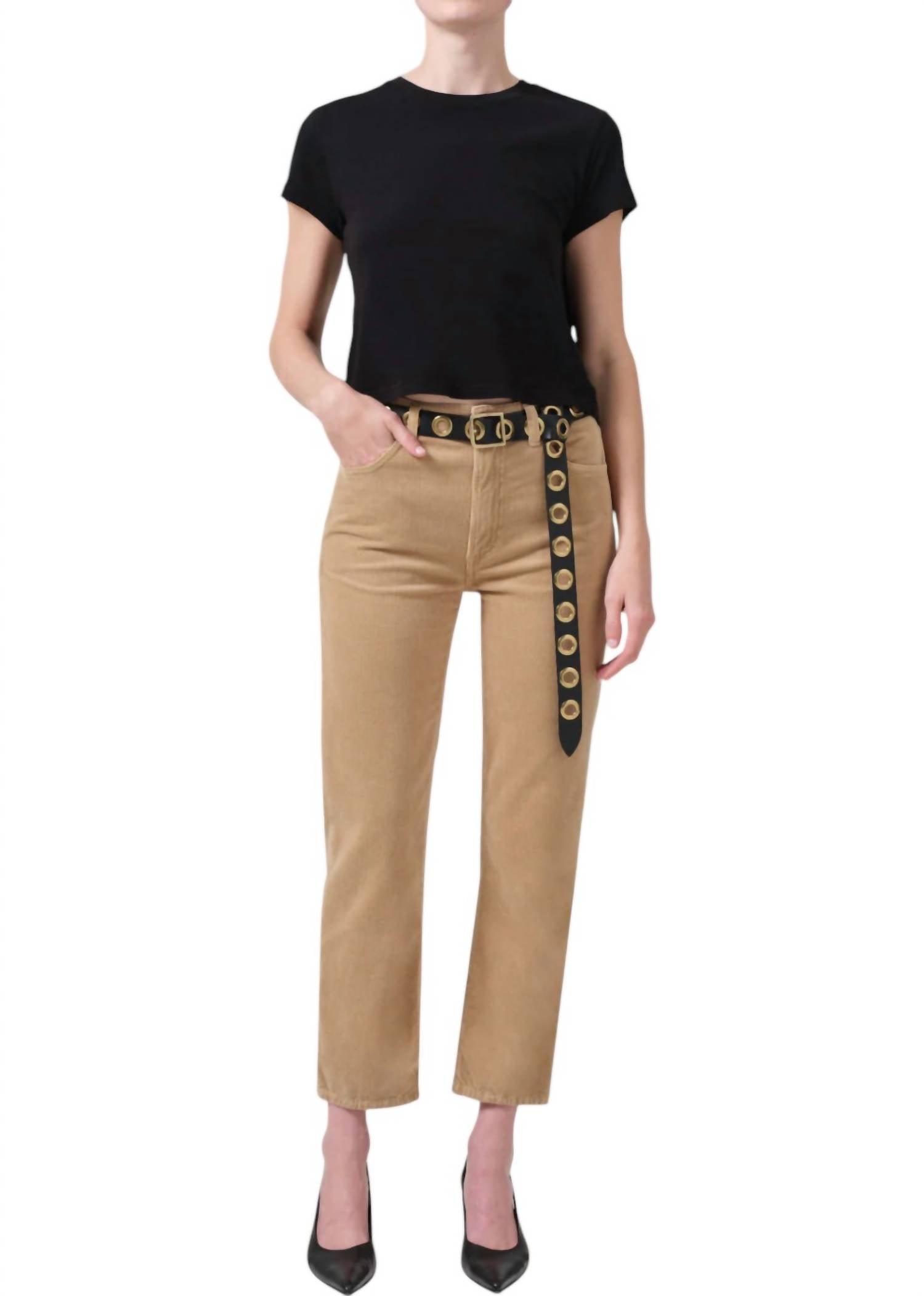 Джинсы Zurie Ankle Corduroy в цвете шампанского Citizens of Humanity, цвет champagne
Джинсы Zurie Ankle Corduroy в цвете шампанского Citizens of Humanity, цвет champagne