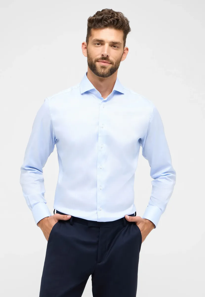 Рубашка Eterna с длинными рукавами "MODERN FIT", голубой 
Рубашка Eterna с длинными рукавами "MODERN FIT", голубой