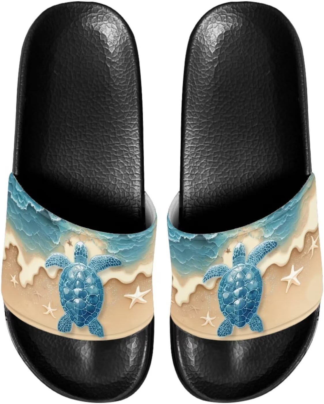 Шлепанцы для женщин и мужчин, нескользящие тапочки для душа Judentidos, Beach Sea Turtle
Шлепанцы для женщин и мужчин, нескользящие тапочки для душа Judentidos, Beach Sea Turtle