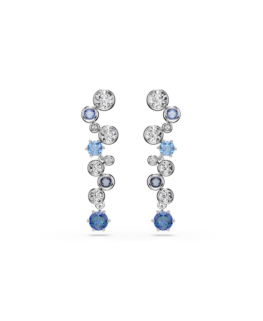 Серьги-подвески Constella с родиевым покрытием Swarovski, Blue
Серьги-подвески Constella с родиевым покрытием Swarovski, Blue