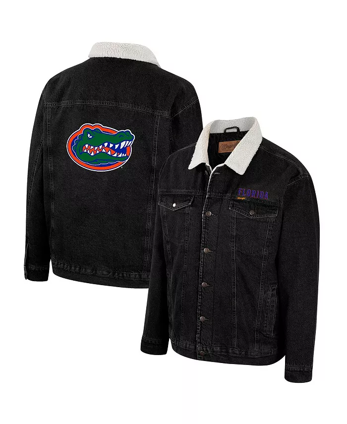 Мужская джинсовая куртка на пуговицах Wrangler Charcoal Florida Gators в западном стиле Colosseum
Мужская джинсовая куртка на пуговицах Wrangler Charcoal Florida Gators в западном стиле Colosseum