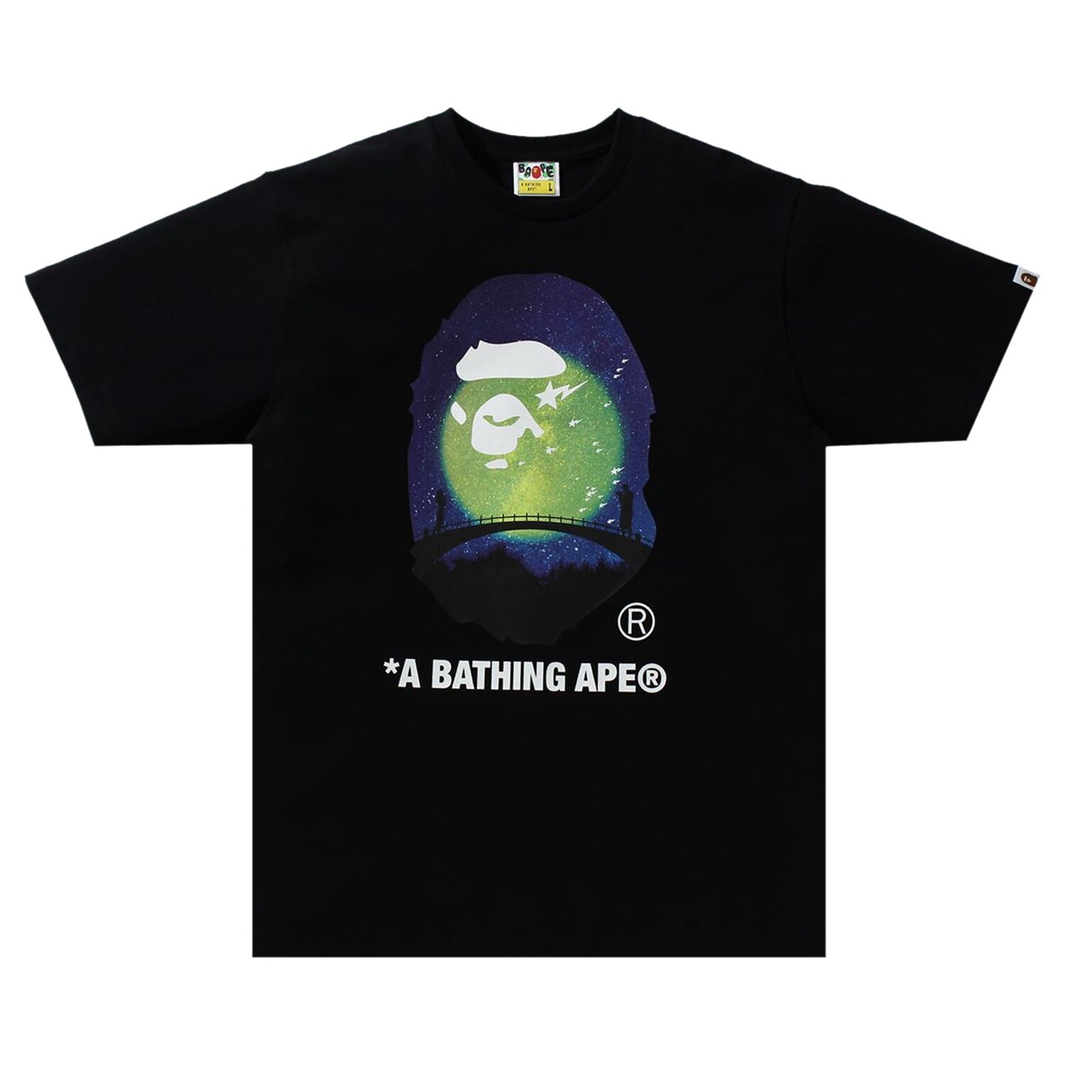 BAPE The Star Festival Футболка с головой обезьяны, черная, Черный, BAPE The Star Festival Футболка с головой обезьяны, черная
BAPE The Star Festival Футболка с головой обезьяны, черная, Черный, BAPE The Star Festival Футболка с головой обезьяны, черная