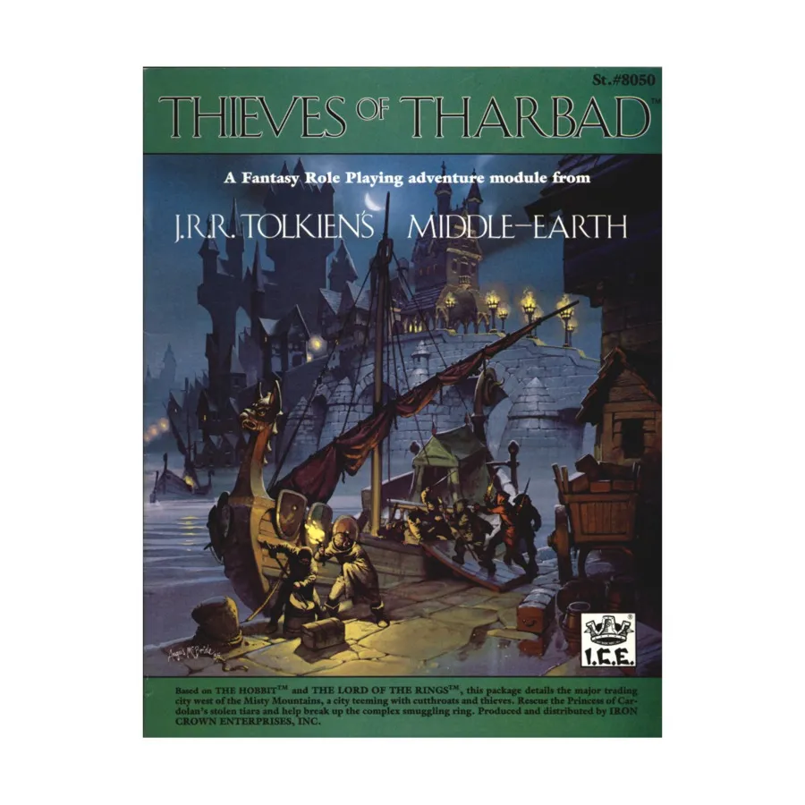 Модуль Thieves of Tharbad, Middle-Earth Role Playing (MERP) (1st Edition) - Adventure Books
Модуль Thieves of Tharbad, Middle-Earth Role Playing (MERP) (1st Edition) - Adventure Books
