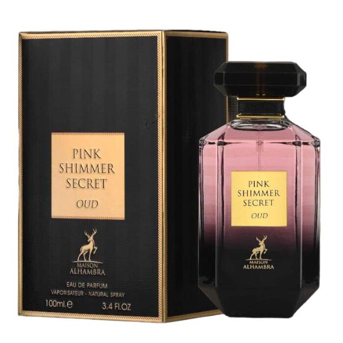 Maison Alhambra, Pink Shimmer Secret Oud, парфюмированная вода, 100 мл
Maison Alhambra, Pink Shimmer Secret Oud, парфюмированная вода, 100 мл