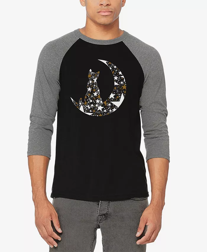Мужская футболка Raglan Baseball с принтом "Кот сидит на луне" La Pop Art, мультиколор
Мужская футболка Raglan Baseball с принтом "Кот сидит на луне" La Pop Art, мультиколор