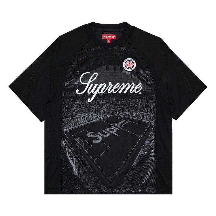 Джерси Supreme Jacquard Soccer Jersey, Black
Джерси Supreme Jacquard Soccer Jersey, Black