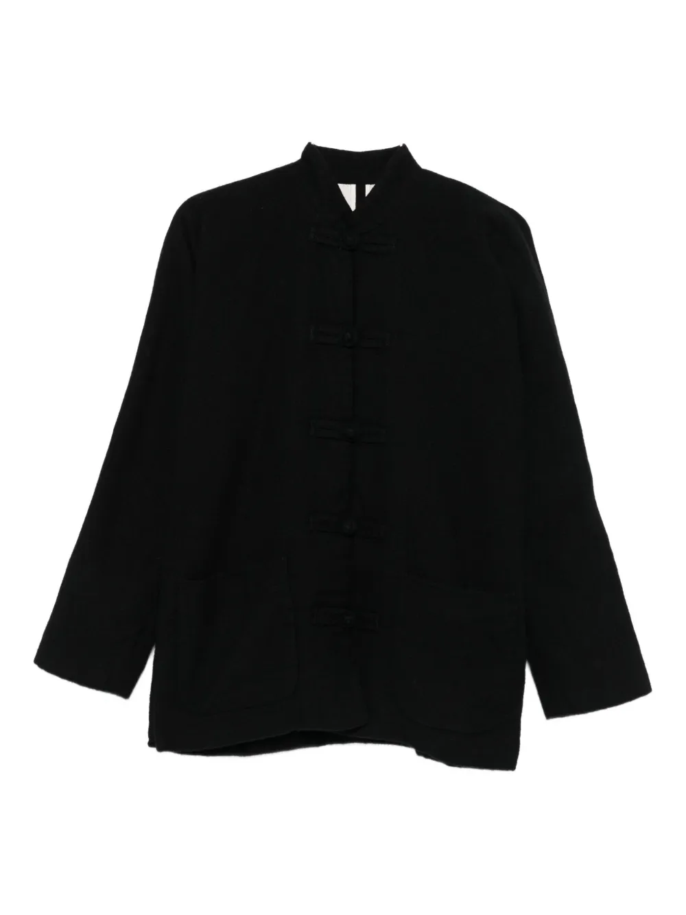 Куртка с накладными карманами на лягушке Uma Wang, черный
Куртка с накладными карманами на лягушке Uma Wang, черный