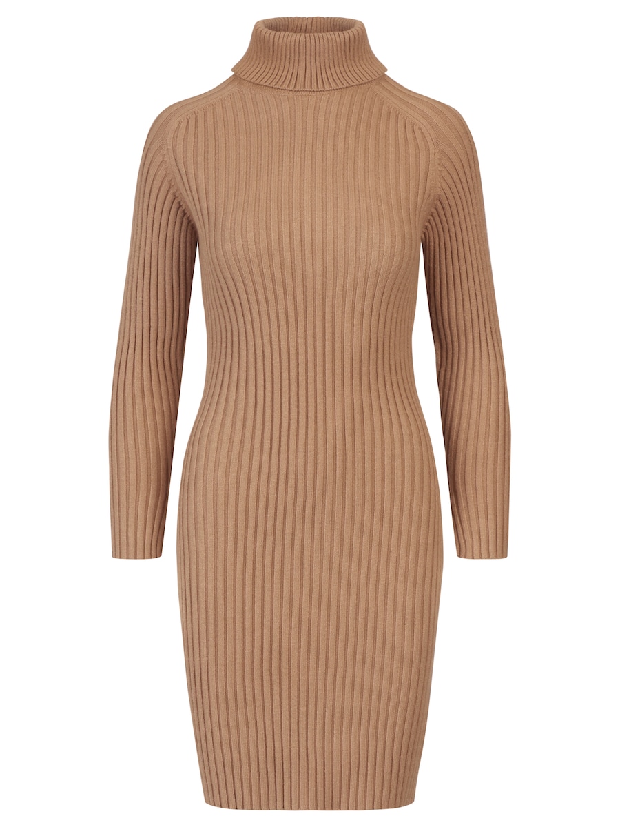 Вязаное платье APART, коричневый
Вязаное платье APART, коричневый