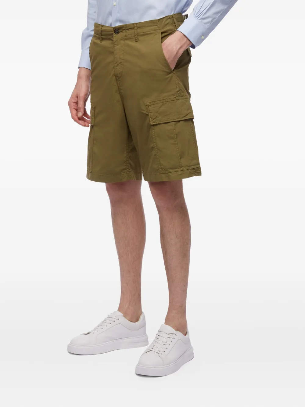 Шорты карго Brooks Brothers, зеленый
Шорты карго Brooks Brothers, зеленый