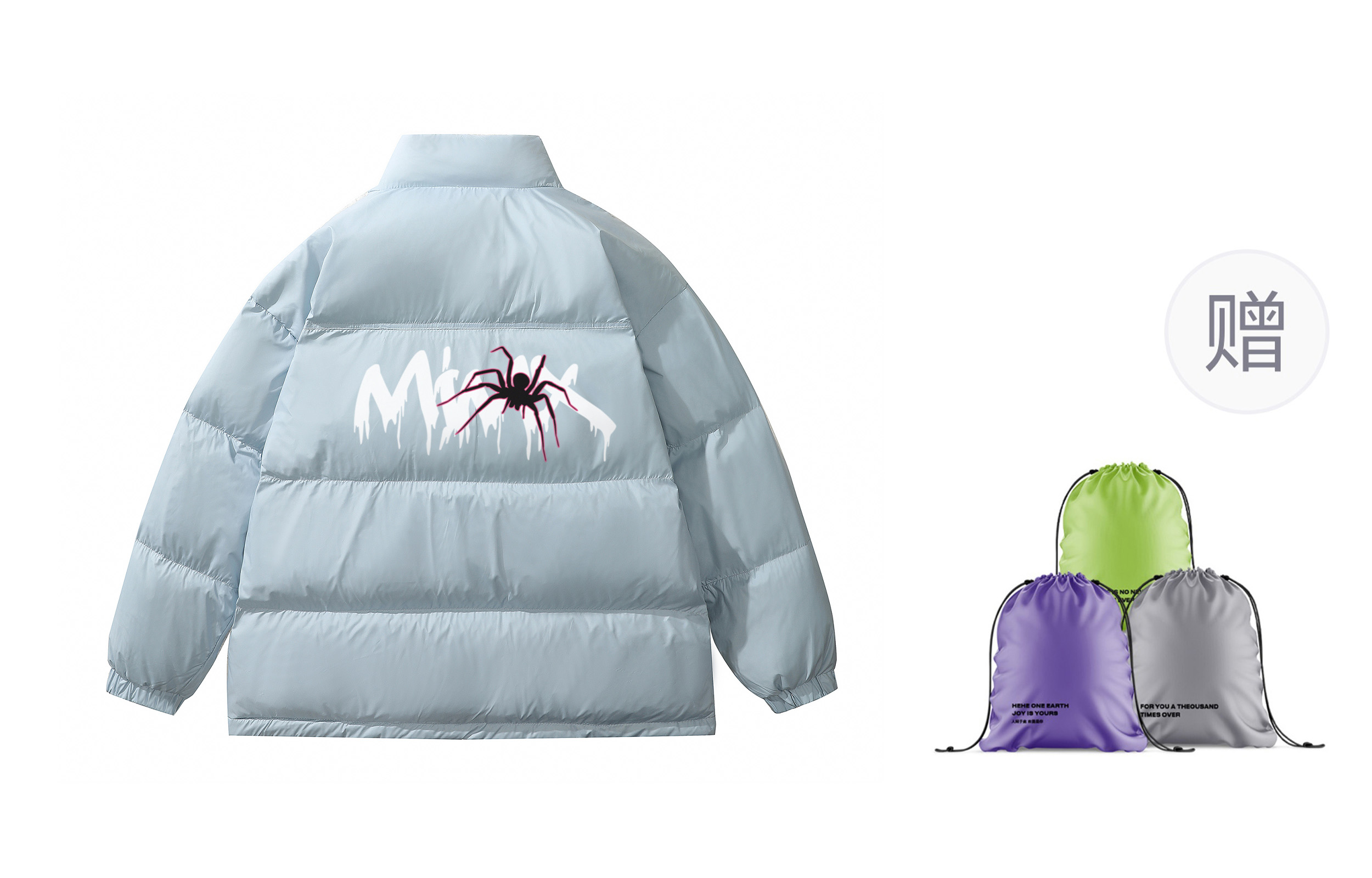 Mimx Homme Унисекс пуховик, Blue
Mimx Homme Унисекс пуховик, Blue