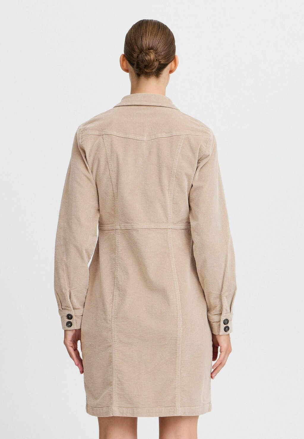 Платье-рубашка b.young, бежевый
Платье-рубашка b.young, бежевый