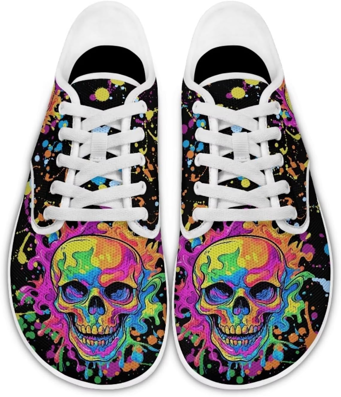 Женские кроссовки с черепом, для бега и прогулок, спортивные, с шнуровкой, для тенниса и повседневного отдыха Ecaestolph, черный
Женские кроссовки с черепом, для бега и прогулок, спортивные, с шнуровкой, для тенниса и повседневного отдыха Ecaestolph, черный