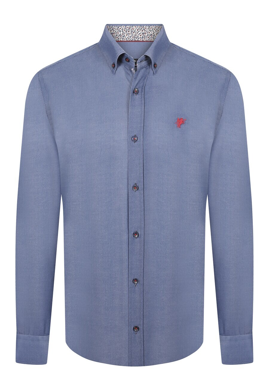 Повседневная рубашка DENIM CULTURE Regular fit Button Up Shirt Cyrus, пыльно-голубой
Повседневная рубашка DENIM CULTURE Regular fit Button Up Shirt Cyrus, пыльно-голубой