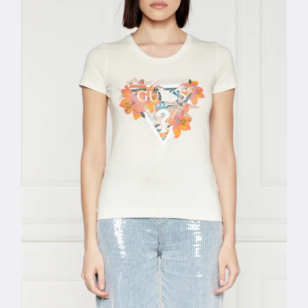 Футболка стандартного кроя Guess, бежевый
Футболка стандартного кроя Guess, бежевый