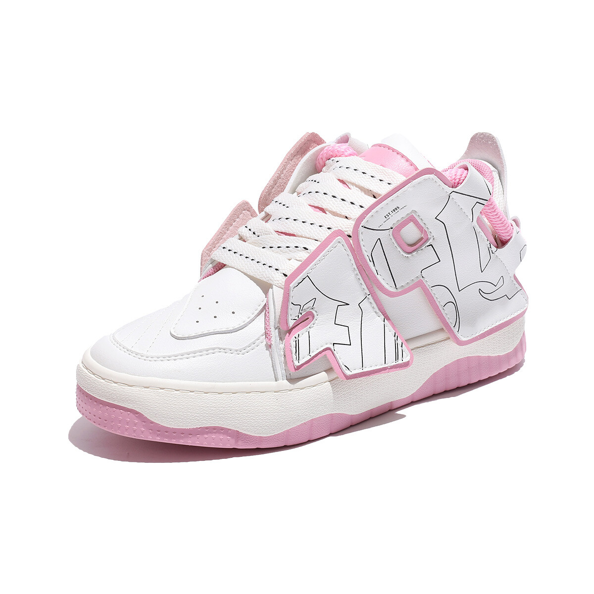 Кеды, скейтборд обувь женская средняя высота Paul Frank, белый/черный
Кеды, скейтборд обувь женская средняя высота Paul Frank, белый/черный