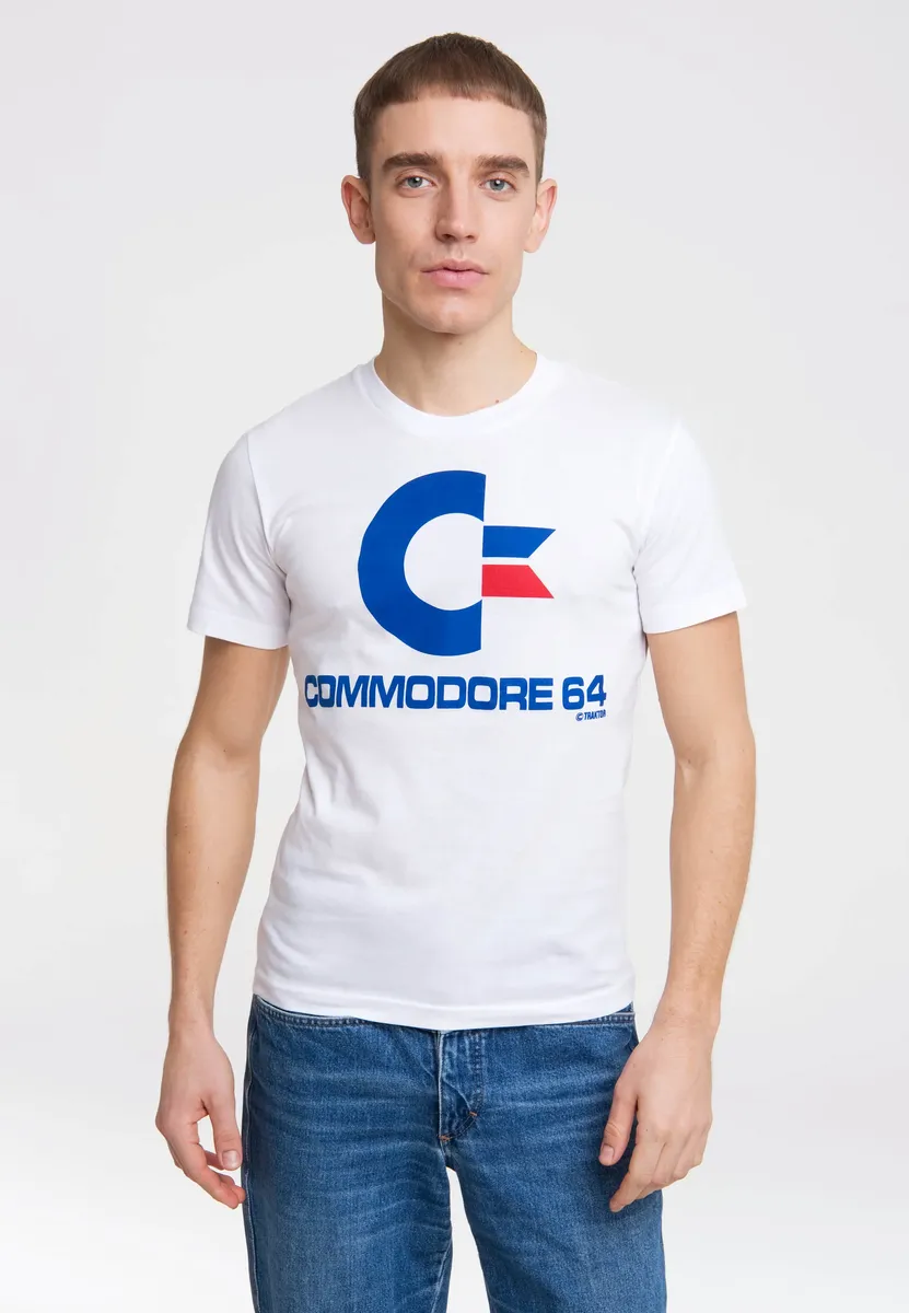 LOGOSHIRT Футболка "Commodore C64 Logo" Logoshirt Commodore, белый
LOGOSHIRT Футболка "Commodore C64 Logo" Logoshirt Commodore, белый