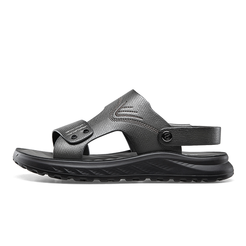 KANGNAI Пляжные сандалии мужские серые, цвет Gray 
KANGNAI Пляжные сандалии мужские серые, цвет Gray